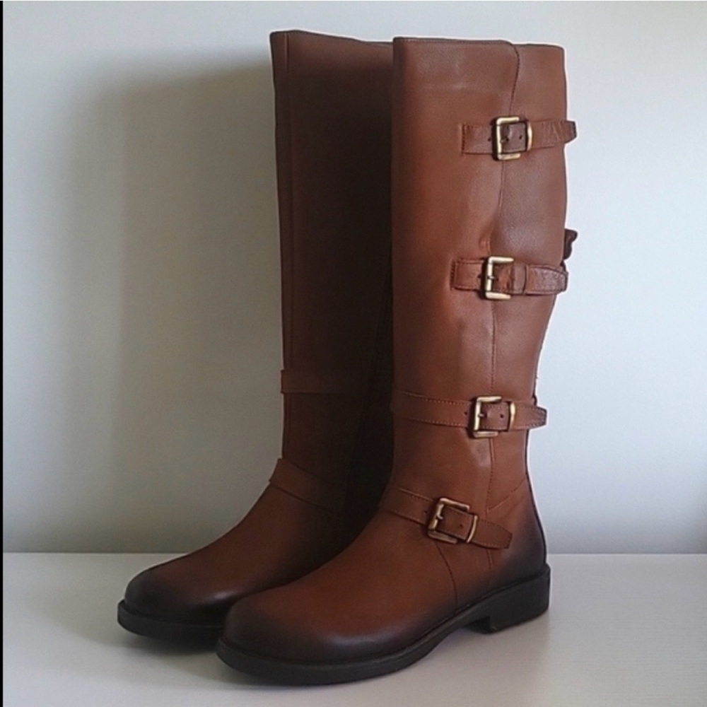 Miz Mooz Ombre Leather Knee High Boots NWT